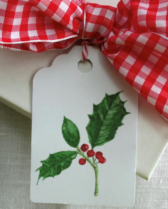 Watercolor Holiday Cards & Tags