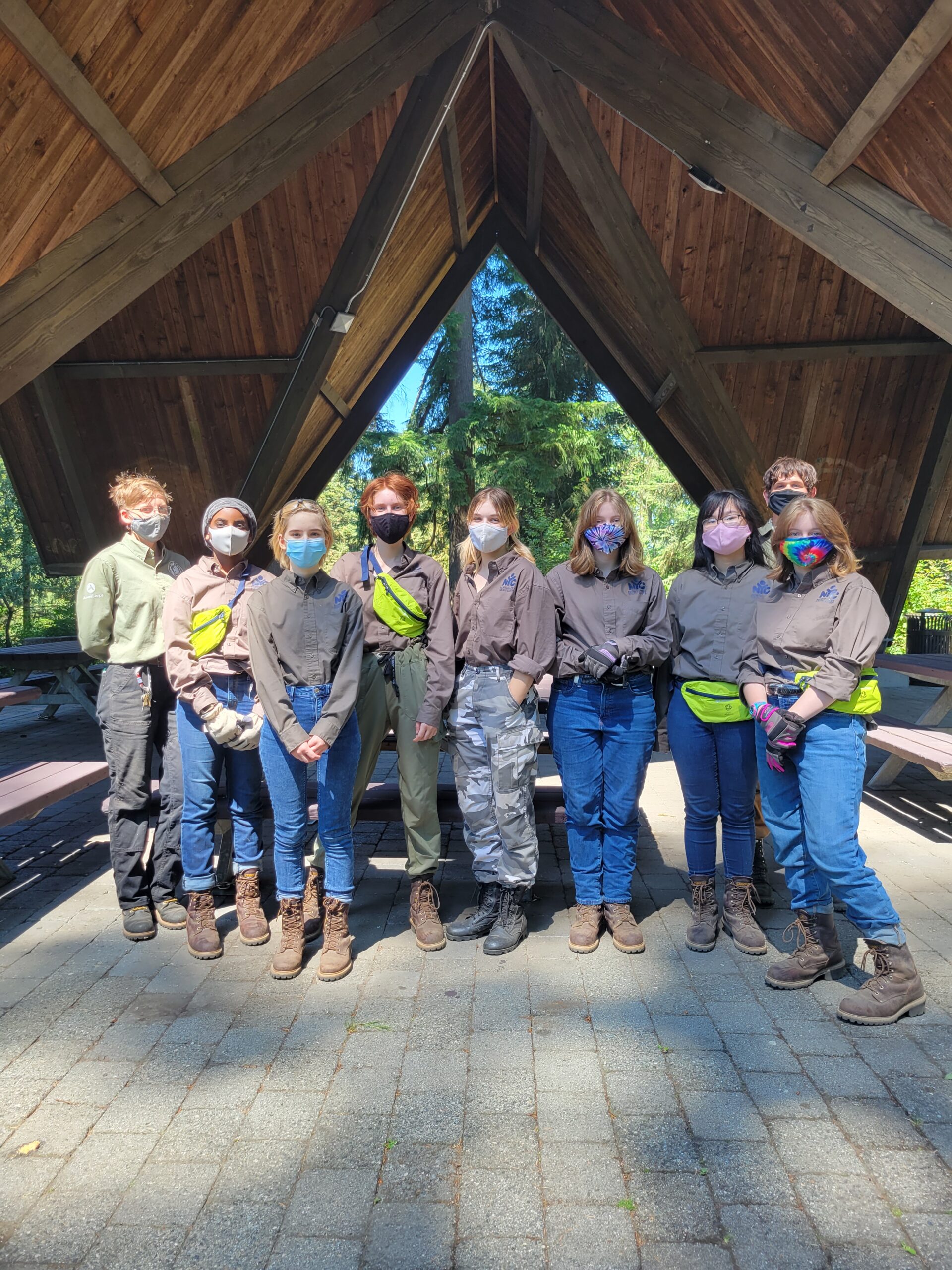 Northwest Youth Corps at Hoyt Arboretum